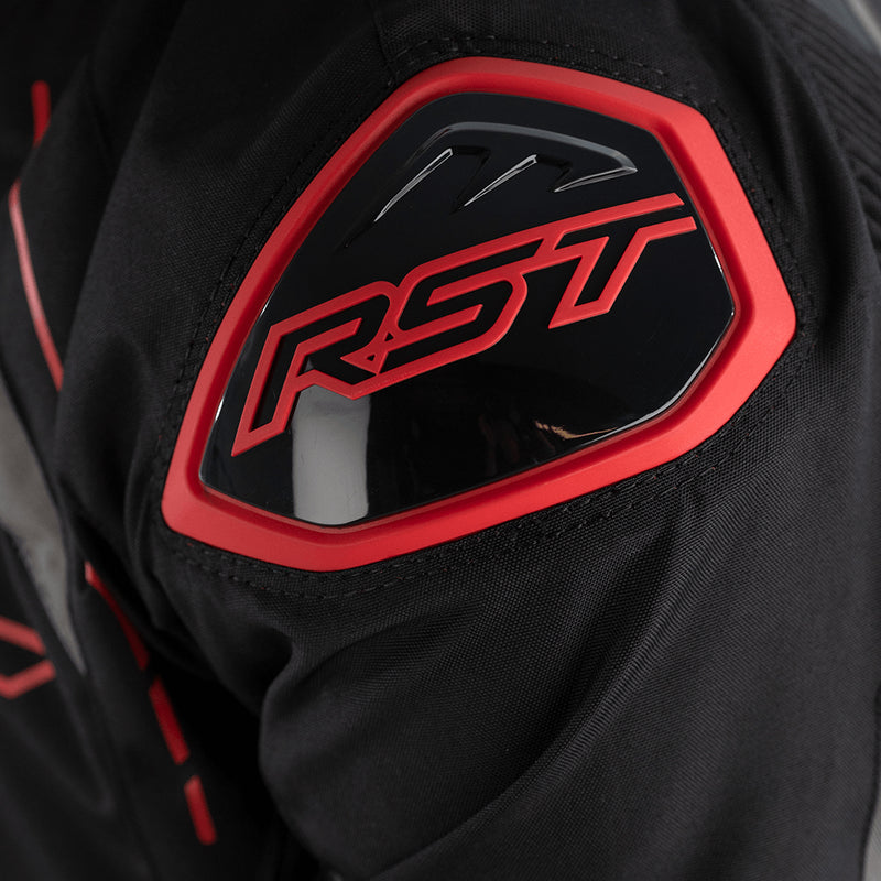 RST S-1 CE TEXTILE JACKET [BLACK GREY RED] 5