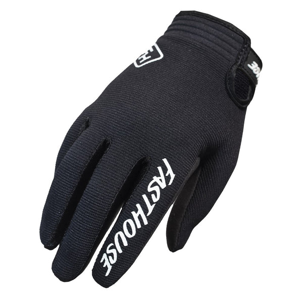Youth Carbon Gloves Black